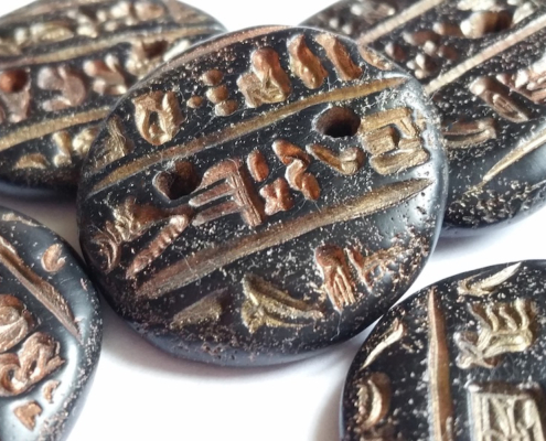 ancient egyptian style buttons
