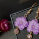 Dangle Flower Earrings